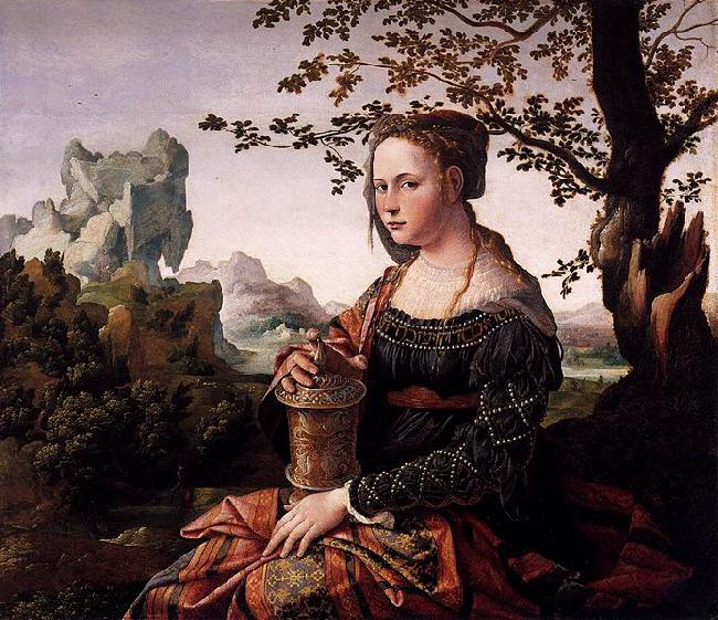 Jan van Scorel Mary Magdalen oil painting picture